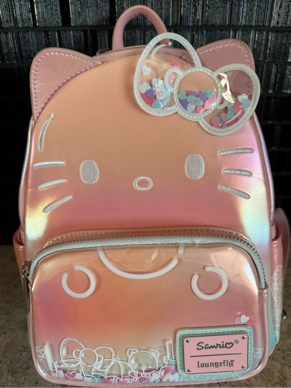Loungefly Sanrio Hello Kitty 50th Anniversary Clear N Cute Cosplay Backpack